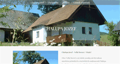 Desktop Screenshot of chalupajozef.sk