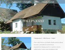 Tablet Screenshot of chalupajozef.sk